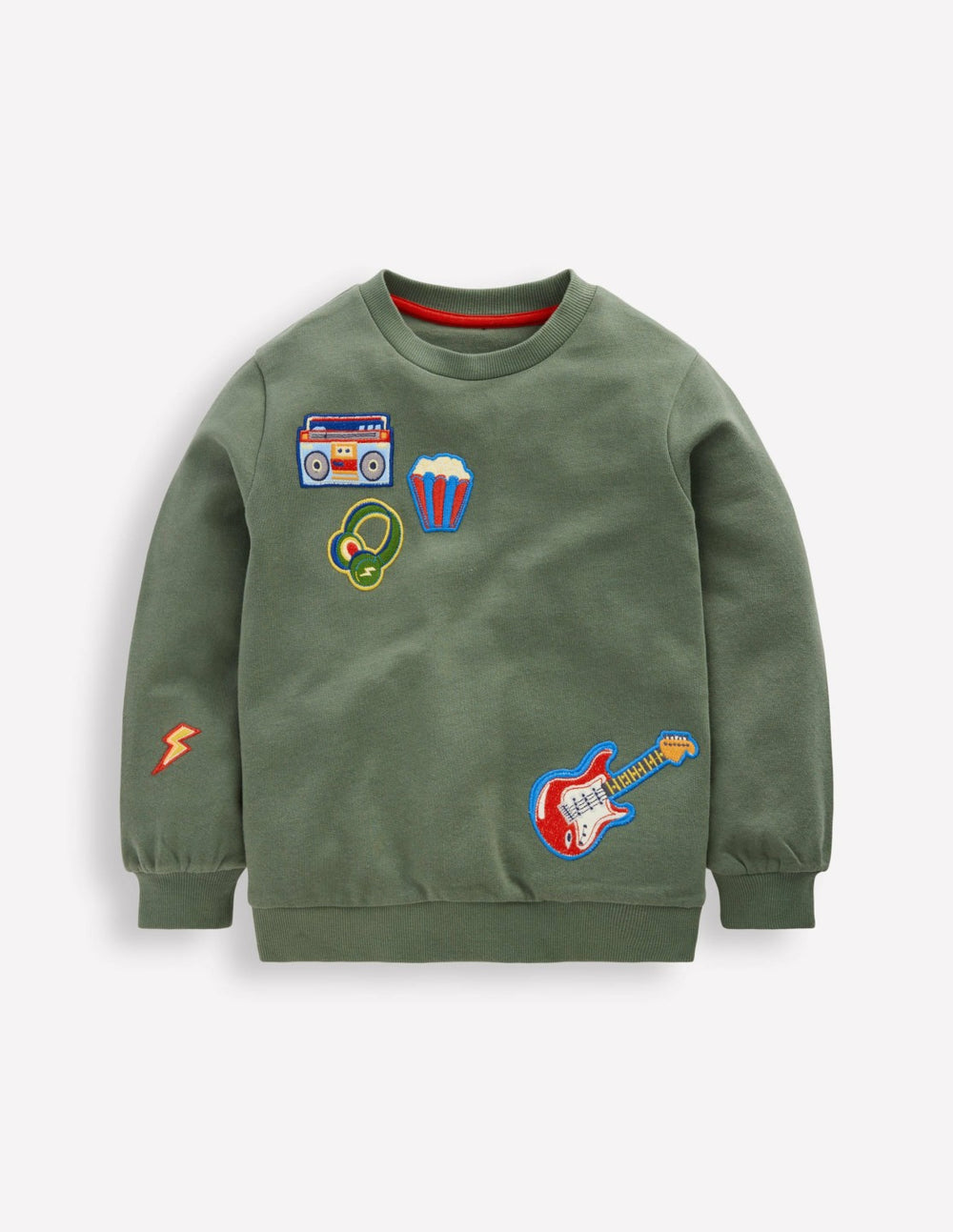 Badge Sweatshirt-Laurel Wreath Activity / Boden Outlet