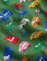 Snug Short John Pajamas-Traffic Jam / Boden Discount