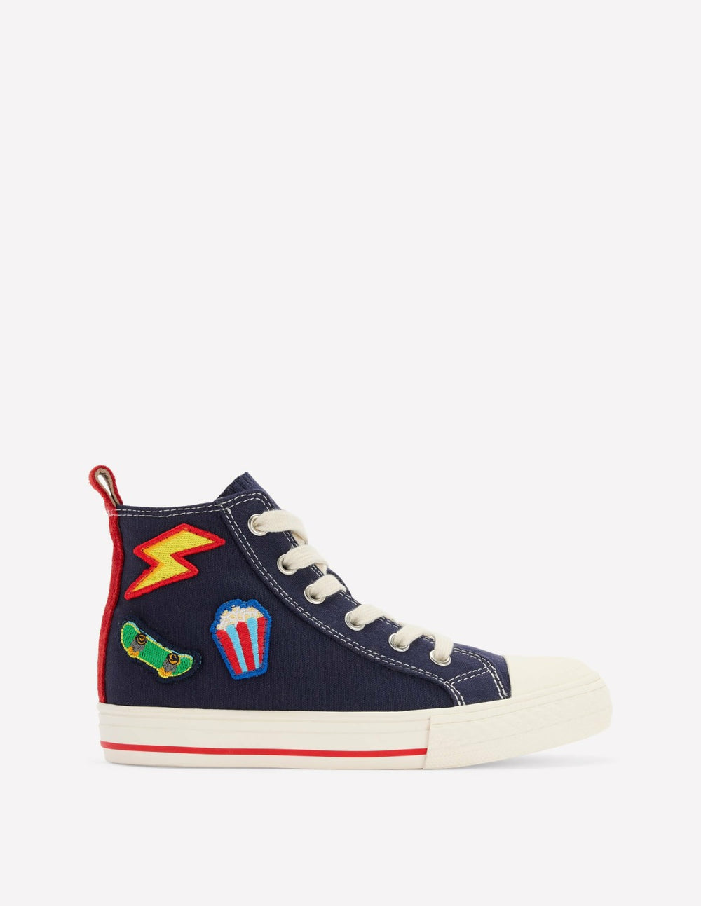 Canvas High Tops-Novelty Patches / Boden Sale