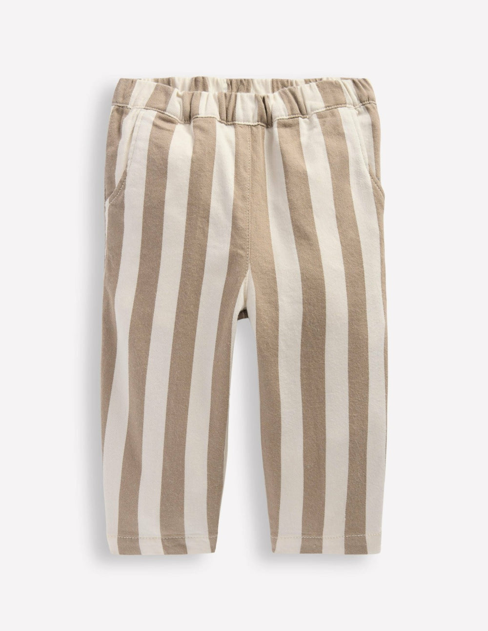 Cotton Pull-on Pants-Neutral Stripe / Boden Outlet
