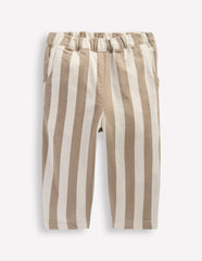 Cotton Pull-on Pants-Neutral Stripe / Boden Outlet