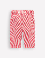 Cotton Pull-on Pants-Red Stripe / Boden Discount