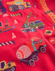 Superstitch T-Shirt-Terracotta Tractors / Boden On sale