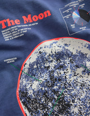 Glow-In-The-Dark T-shirt-Robot Blue Marl Moon / Boden Online