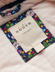 3-in-1 Showerproof Coat-Twilight Berry Floral / Boden