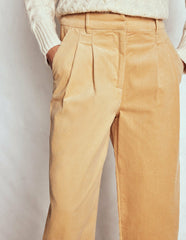 Bloomsbury Cord Pants-Stone / Boden