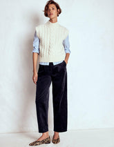 Bloomsbury Cord Pants-NAVY / Boden Sale