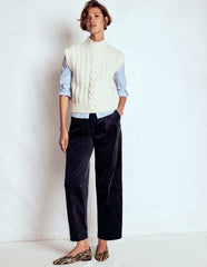 Bloomsbury Cord Pants-NAVY / Boden Sale