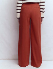 Belgravia Ponte Pants-Burnt Orange / Boden Outlet