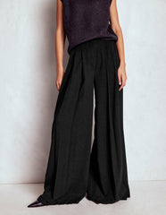 Regent Wide Leg Pants-Black / Boden Sale
