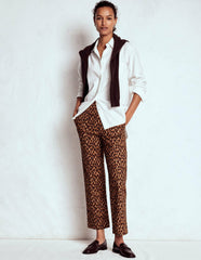 Smart 7/8 Pants-Multi, Abstract Leopard / Boden Outlet