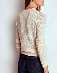 Diane Pointelle Sweater-Warm Ivory / Boden Discount