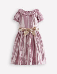 Fit & Flare Party Dress-Pink / Boden