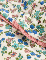 Ribbed Tunic Set-Soft Ivory Floral / Boden us