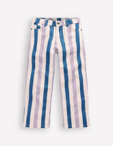 Relaxed Jean-Purple/Navy Stripe / Boden