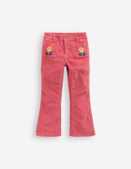 Kick Flare Pants-Rose Pink / Boden Discount
