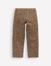 Patch Pocket Pants-Leopard Print / Boden us