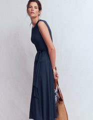 Tamsin Jersey Midi Dress-Navy / Boden Online