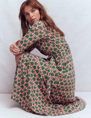Marcia Jersey Shirt Dress-Hunter Green, Heart Link / Boden Sale