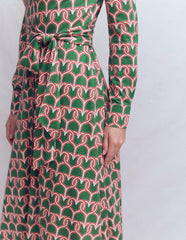 Marcia Jersey Shirt Dress-Hunter Green, Heart Link / Boden Sale
