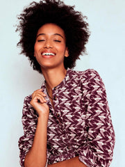 Bre Cord Short Dress-Dark Cherry, Swooping Swallow / Boden Outlet