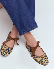 Flexi Tie Mary Jane-Leopard / Boden us