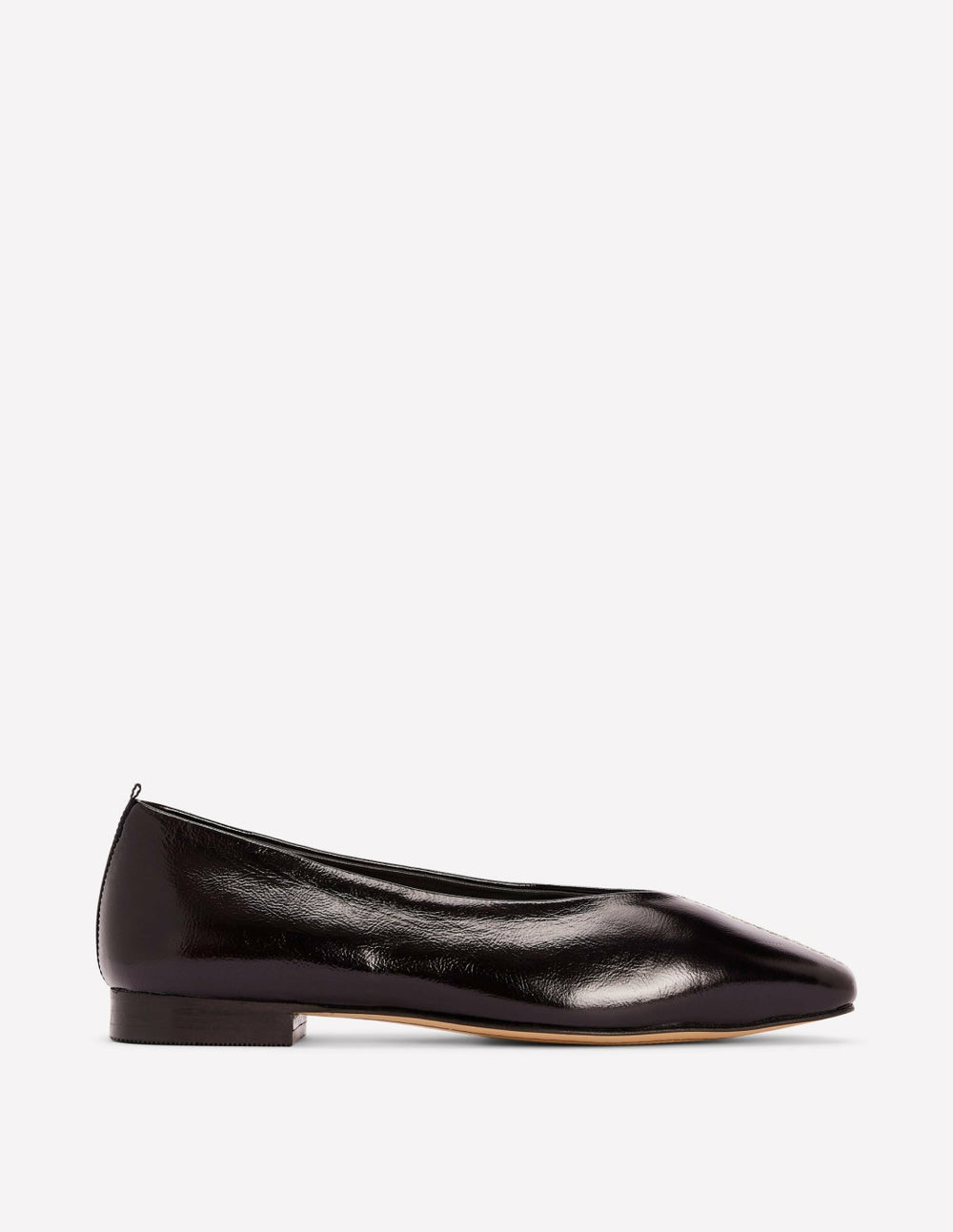 High Cut Stitch Detail Flats-Deep Oxblood / Boden Online