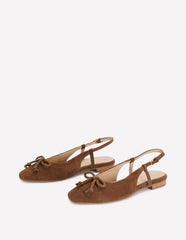 Easy Slingback Flats-Raw Umber / Boden Discount