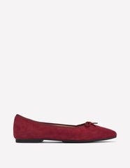 Point Flexi Sole Flats-Oxblood / Boden