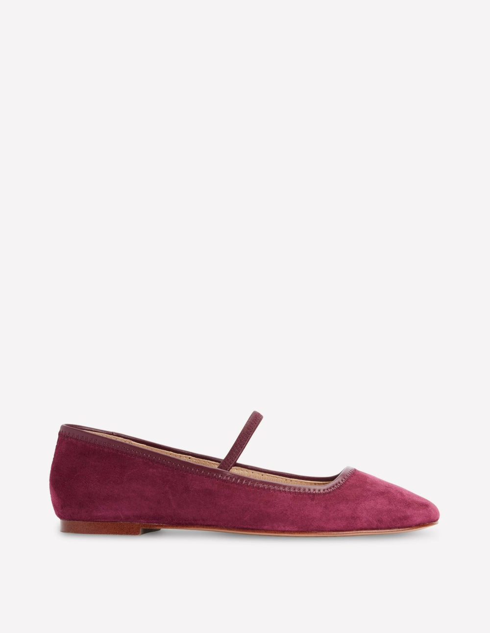 Thea Mary Jane Ballet Flats-Oxblood / Boden Sale