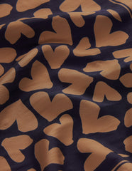 Elisabeth Silk Square Scarf-Heart Scatter / Boden us