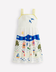 Logo Sundress-Soft Ivory Outdoor Scene / Boden us