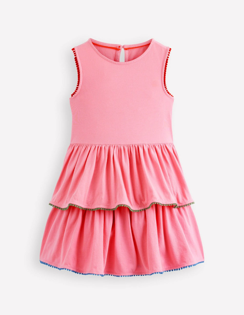Tiered Jersey Sundress-Bubblegum Pink / Boden On sale