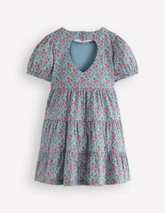 Heart Back Jersey Dress-Cherries / Boden Online