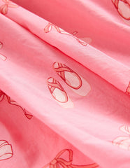 Bubble Hem Rib Dress-Vintage Pink Ballet Shoes / Boden On sale