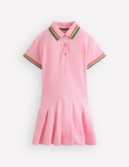Pique Jersey Dress-Almond Pink / Boden