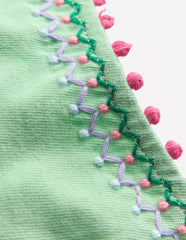 Puff Sleeve T-shirt-Pistachio Green / Boden