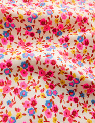 Cross-Back Printed Swimsuit-Papyrus Ditsy Floral / Boden Online