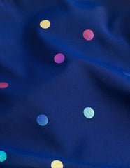 Cross-Back Printed Swimsuit-Rainbow Foil Confetti Spot / Boden Discount