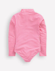 Fun Long-sleeved Swimsuit-Sorbet Pink Turtles / Boden us