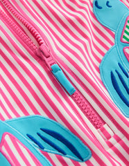 Fun Long-sleeved Swimsuit-Sorbet Pink Turtles / Boden us