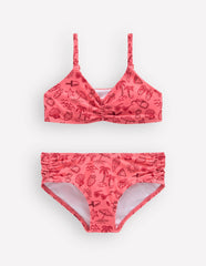 Ruched Bikini-Pink Holiday / Boden