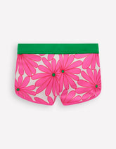 Patterned Swim Shorts-Festival Pink Daisy / Boden Online