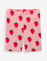 Biker Shorts-Pink Strawberries / Boden us