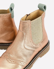 Leather Chelsea Boots-Bronze / Boden Discount