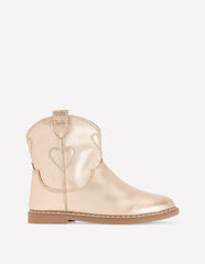 Western Boots-Gold / Boden us
