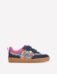 Colourblock Low Tops-Floral / Boden Sale