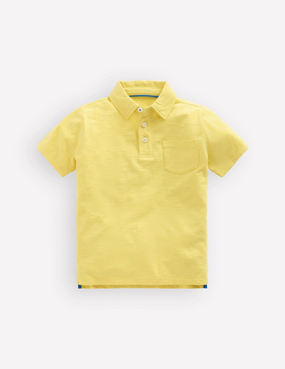 Slub Polo Shirt-Sherbet Lime Yellow / Boden Discount