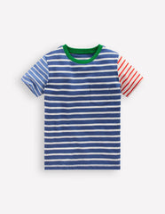 Everyday Short Sleeve T-Shirt-Multi Hotch Sleeve / Boden Sale