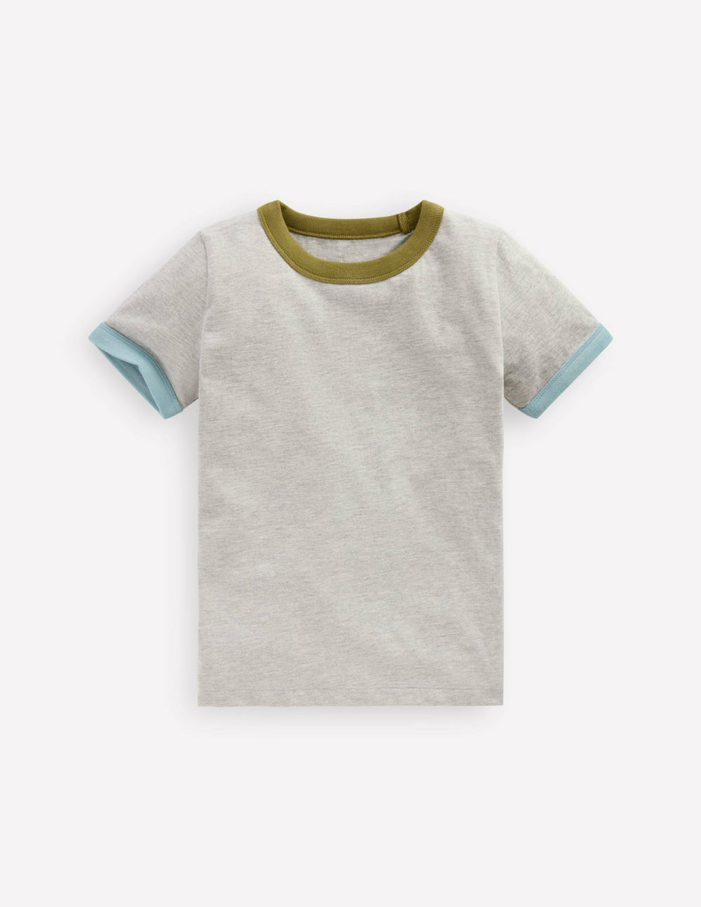 Ringer T-shirt-Grey Marl / Boden On sale
